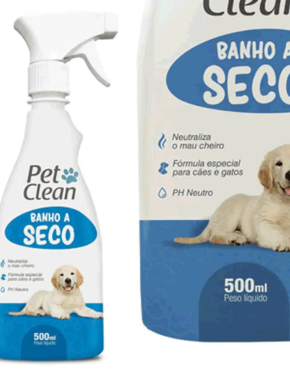 KIT Shampoo a Seco PET CLAN 500ML