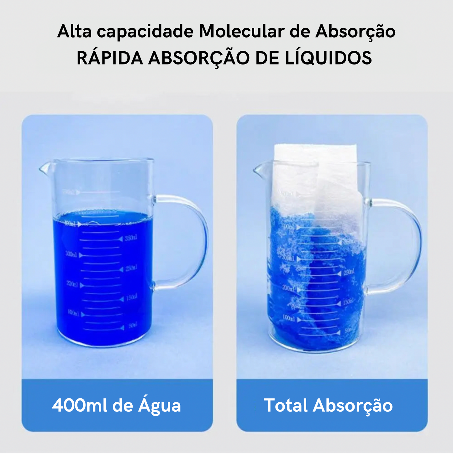 Recortes Ultra Gel Absorventes/50PCS