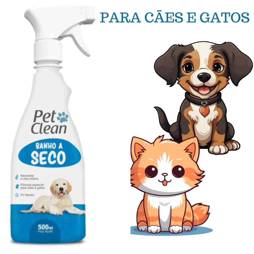 KIT Shampoo a Seco PET CLAN 500ML